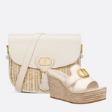 DIOR BOBBY MEDIUM BAG AND 30 MONTAIGNE WEDGE SLIDE KIT
