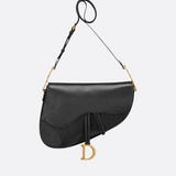 LARGE SOFT SADDLE BAG WITH STRAP BY DIOR