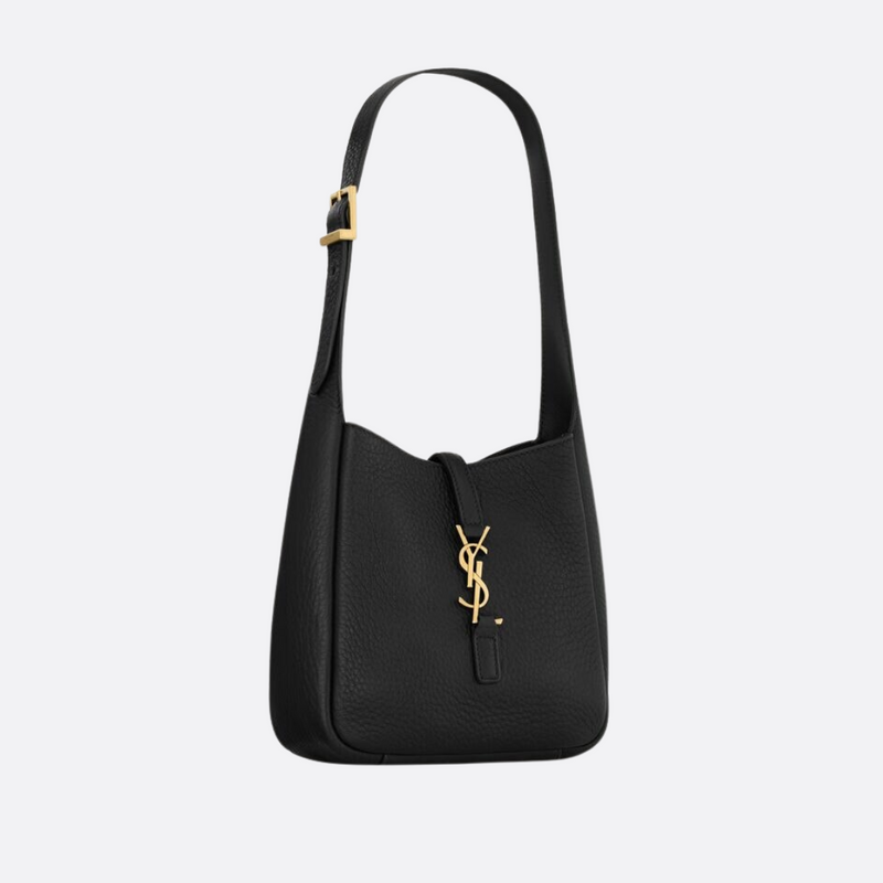 SAINT LAURENT – BABY LE 5 À 7 SOFT BAG IN GRAINED LEATHER