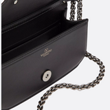 VALENTINO GARAVANI LOCÒ SMALL SHOULDER BAG WITH JEWEL LOGO