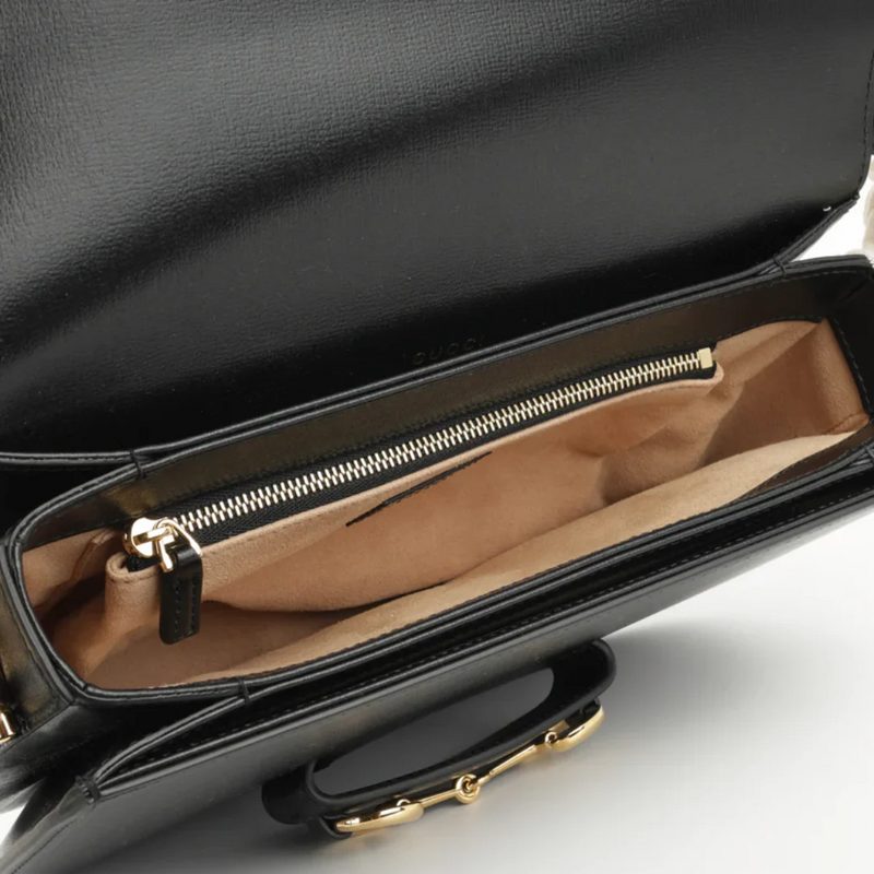 GUCCI 1995 HORSEBIT SHOULDER BAG