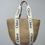 CHLOÉ WOODY LARGE BASKET BAG