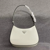 PRADA CLEO SHOULDER BAG IN BRUSHED LEATHER