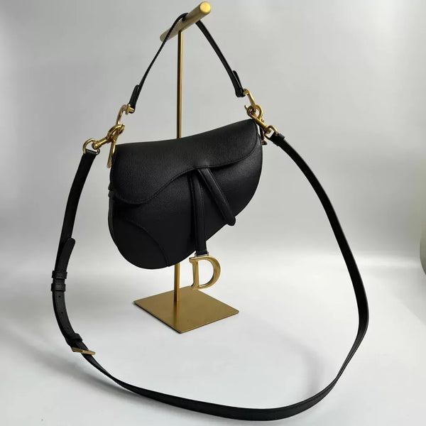 LARGE SOFT SADDLE BAG WITH STRAP BY DIOR