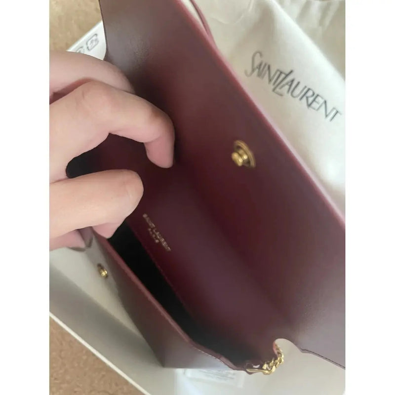 YVES SAINT LAURENT KATE SMALL IN PATENT LEATHER