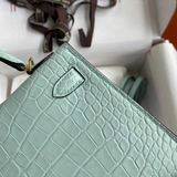 HERMÈS KELLY 28 VERT D’EAU ALLIGATOR – LIMITED EDITION