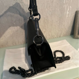 VALENTINO GARAVANI LOCÒ SMALL SHOULDER BAG WITH JEWEL LOGO